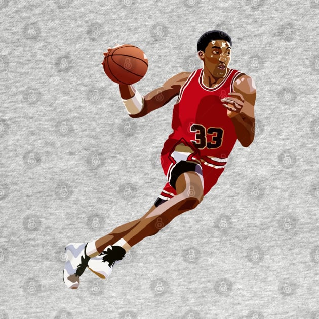 Scottie Pippen by Webbed Toe Design's